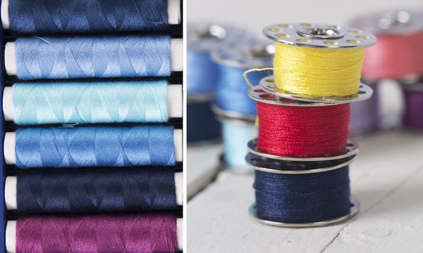 Kleur sewings — Stockfoto
