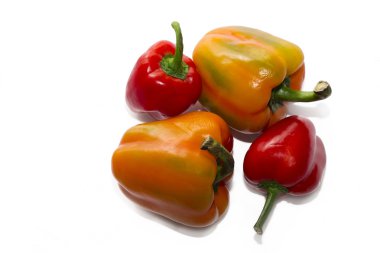 izole kırmızı biber