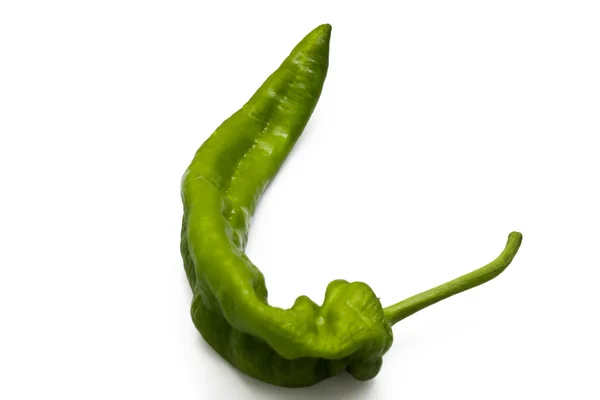 Green pepper isolated — Stock Photo, Image