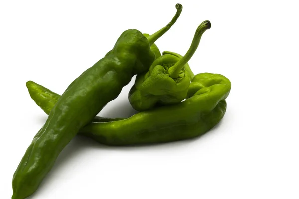 Green pepper isolated — Stock Photo, Image