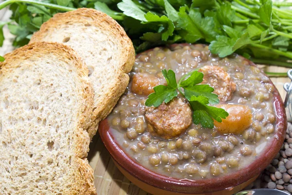 Tasty lentils — Stock Photo, Image