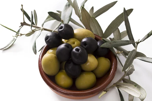 Olives et huile — Photo