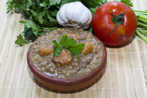 Tasty lentils — Stock Photo, Image