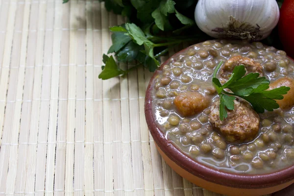 Tasty lentils — Stock Photo, Image