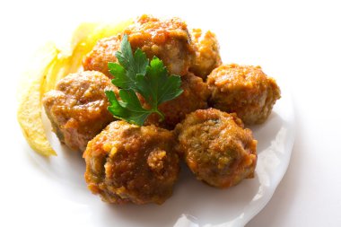 Rulo köfte domates ile
