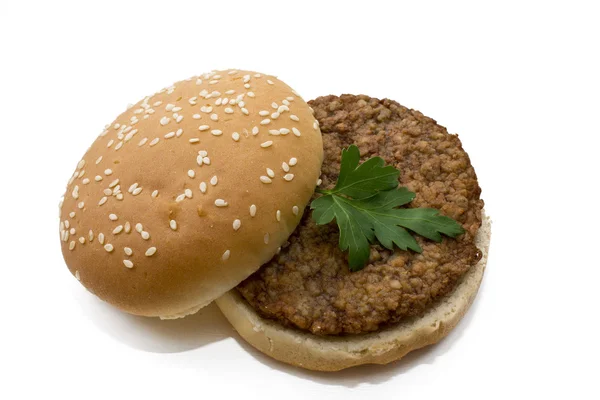 Burger isoliert — Stockfoto