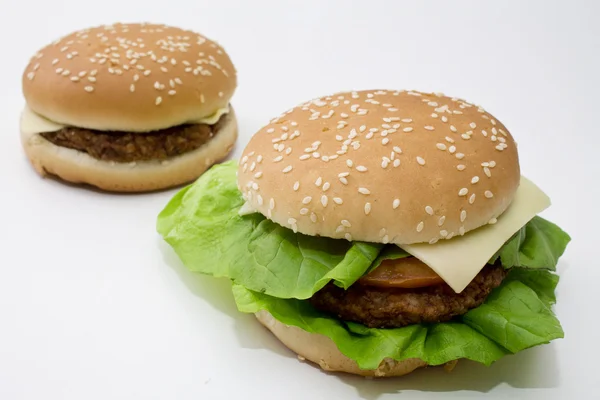Burger isolated — Stock Photo, Image