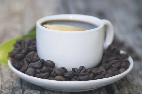 Saborosa xícara de café — Fotografia de Stock