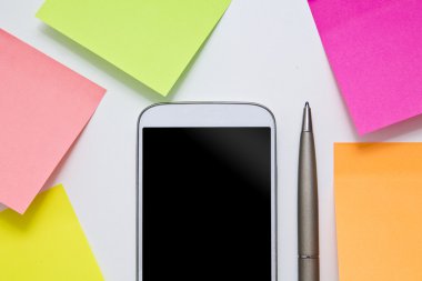 Smartphone ve kağıt notları