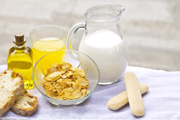 Desayuno seguro y saludable Imagen De Stock