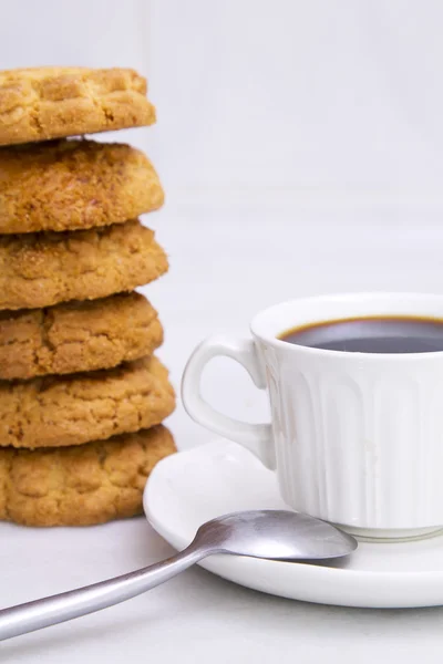 Coffee and cookies — Stock Photo, Image