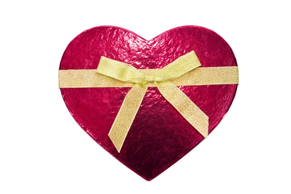 Heart gift isolated — Stock Photo, Image