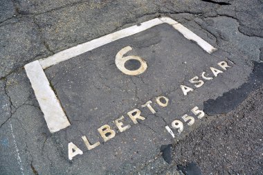Turin, Piedmont, Italy. -06/09/2018- The pit lane where Alberto Ascari won the grand prix of Valentino Park in 1955