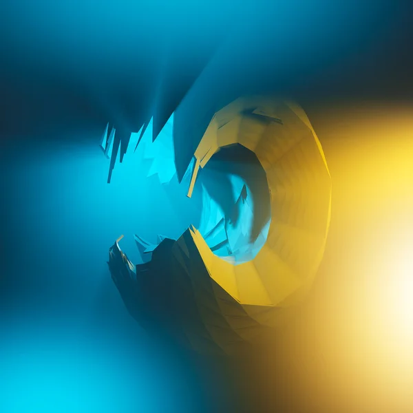 3d iluzia object