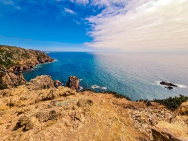 Atlantik okyanusunun güzel manzarası.
