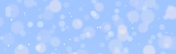 Witte Wazige Bokeh Een Abstracte Blauwe Achtergrond Kerst Bokeh Wazig — Stockfoto