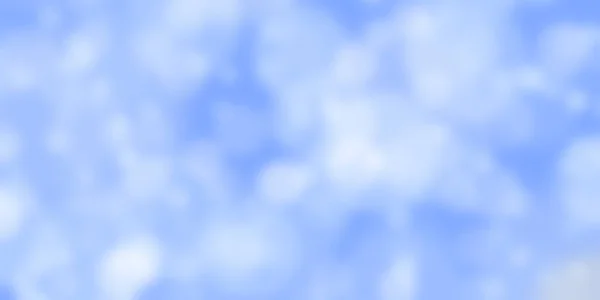 ボケ効果を持つ抽象的な青の背景 白で焦点を当てたライト 白のぼかし抽象的な背景 — ストック写真