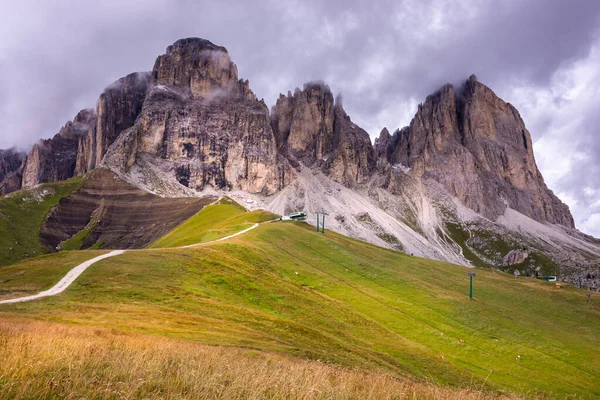 Hermosas Montañas Dolomitas Italia Famoso Destino Turístico —  Fotos de Stock