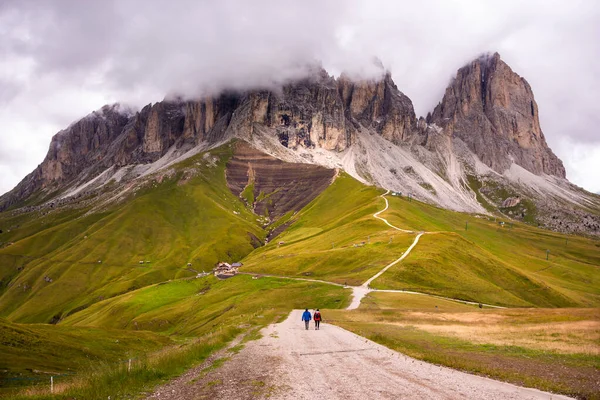 Hermosas Montañas Dolomitas Italia Famoso Destino Turístico —  Fotos de Stock