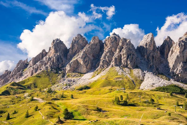 Gorgeous Dolomite Mountains Italy Famous Tourist Destination — Stock Photo, Image