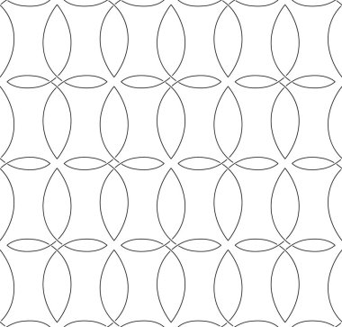 Doğrusal eşkenar dörtgen ve soyut şekillerde siyah vektörsüz desen. Çapraz çizgiler şeklinde tek renkli basit bir desen. Minimalist tarzda basit siyah desen..