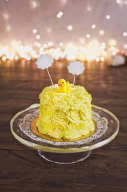 Küçük sarı kek standı 5344.