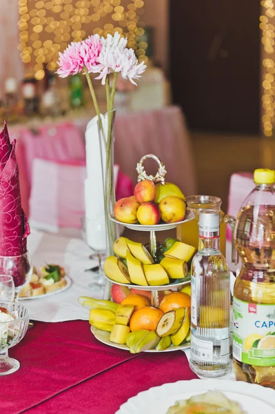 Festive table with dishes on the table 5750. — Stock Photo, Image