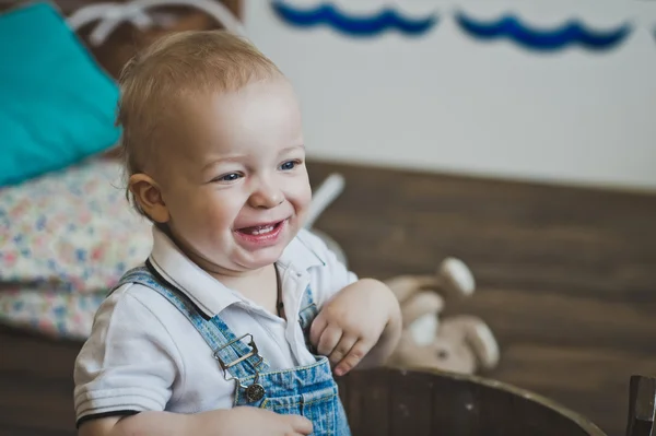 Happy child smiling and laughing 5526. — Stock Photo, Image