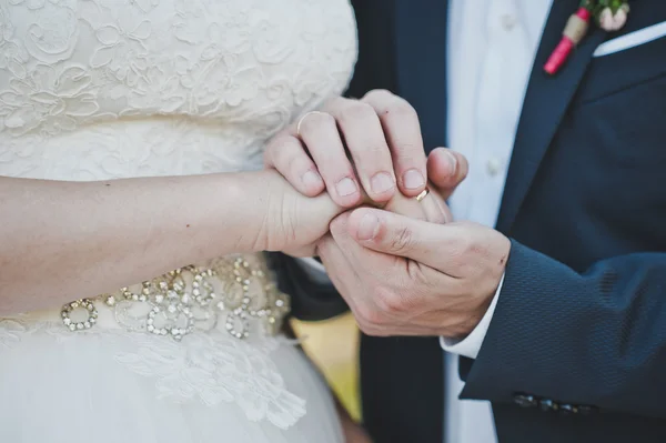 O processo de engajamento com os recém-casados 5778 . — Fotografia de Stock