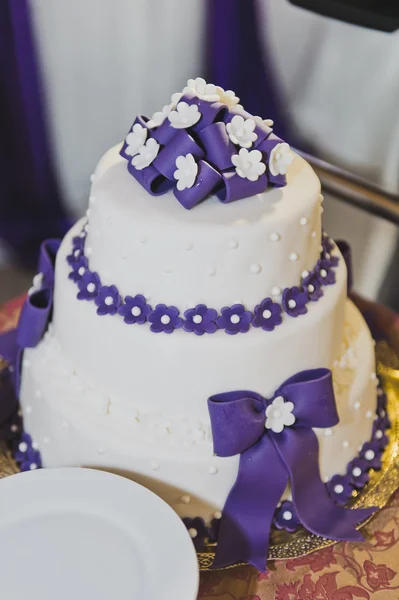 Düğün pastası 5611 kanatlarda bekliyor. — Stok fotoğraf