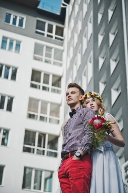 Gençlik büyük ev 5910 arka plan üzerinde.