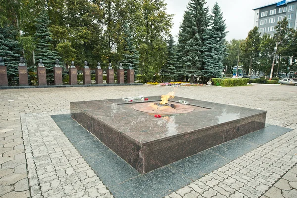 Monument to a victory in war 736. — Stock Photo, Image