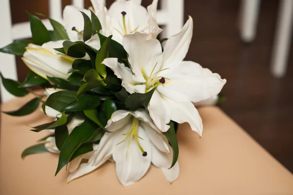 Bouquet on a chair 843. — Stock Photo, Image