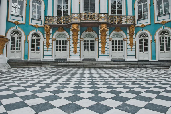 Fachada Hermitage, o Parque Catherine em Tsarskoye Selo 1154 . — Fotografia de Stock