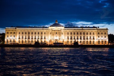 Şehir Petersburg St, gelen motor gece sayısı 1191 gemi..