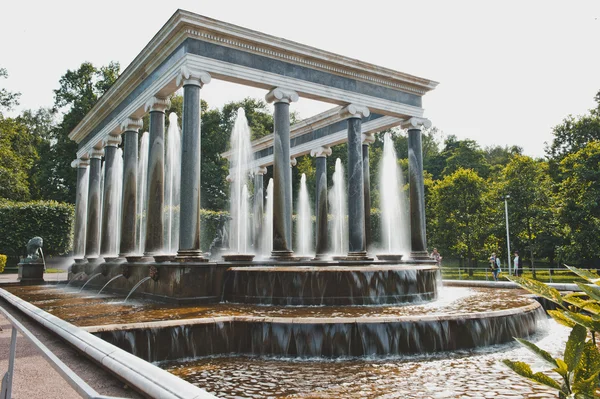 Fountain The lions cascade 1102. — Stock Photo, Image