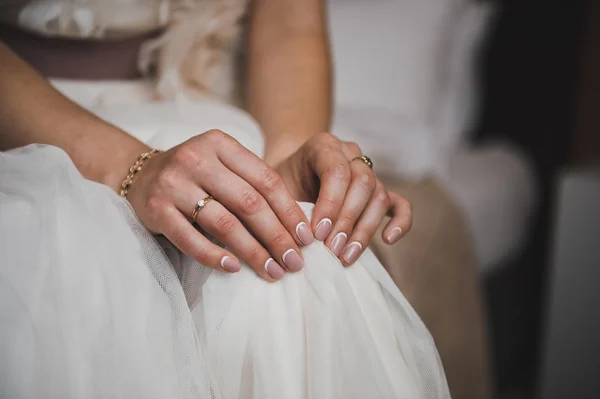 The woman in a wedding dress 1347. — Stock Photo, Image