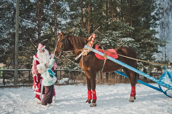 Father Frosts cavallo 1462 . — Foto Stock