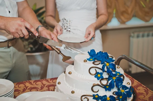 Kuchenschneiden 1617. — Stockfoto