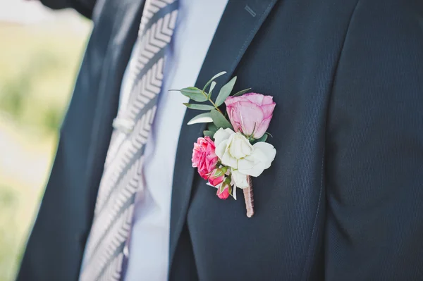 Breast of the man in a suit 1699. — Stock Photo, Image