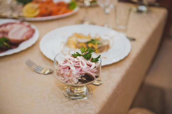 Salad in a plate 1702. — Stock Photo, Image