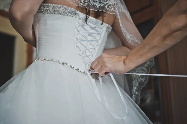 Ajuda em roupas 1818 . — Fotografia de Stock