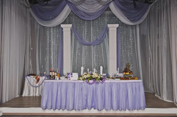 Sala de banquetes con ornamentos 1825 . — Foto de Stock