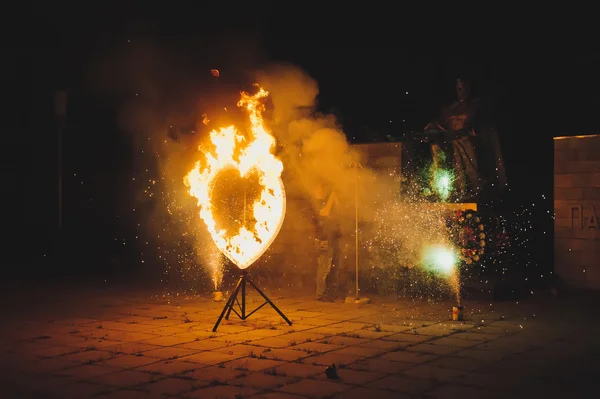 Corazón ardiente 1896 . — Foto de Stock