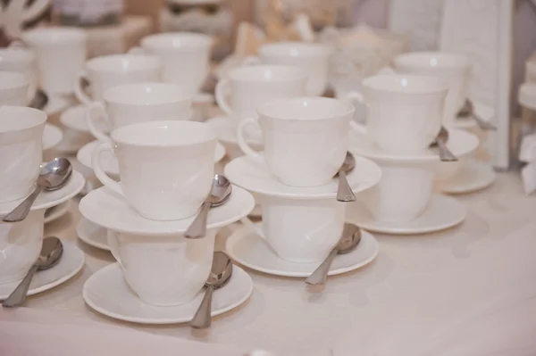 Tea cups pile 2430. — Stock Photo, Image