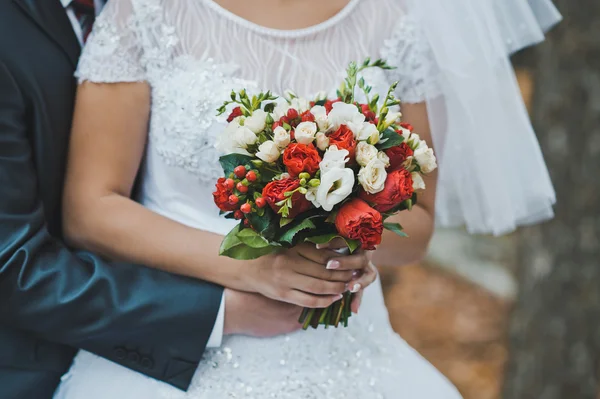 El ramo en las manos de la novia 2481 . —  Fotos de Stock