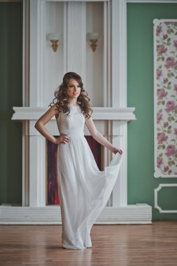 2686 elbise düğün beyaz kız.