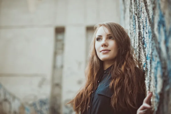 Retrato de la chica segura de sí misma 2890 . — Foto de Stock