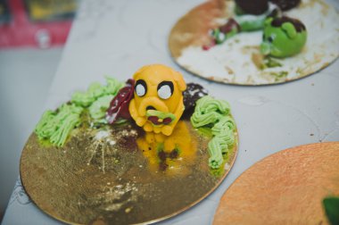 Dekorasyon çocuk pasta 3627 için rakamlar.