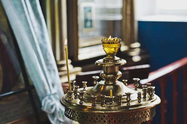 El lugar para las velas en la Iglesia 4321 . —  Fotos de Stock